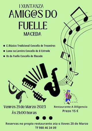 III Xuntanza Amigos do Fuelle en Maceda