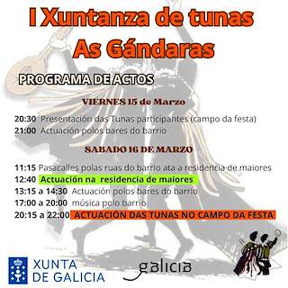 II Xuntanza de Tunas As Gándaras en Lugo