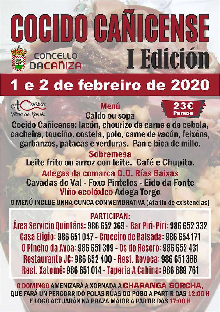 I Festa do Cocido Cañicense en A Cañiza