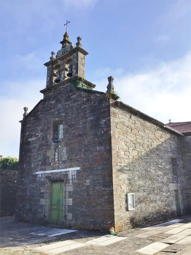Iglesia de Calvos de Sobrecamiño en Arzúa