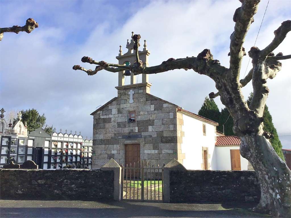 Iglesia de Divino Salvador de Xanceda en Mesía