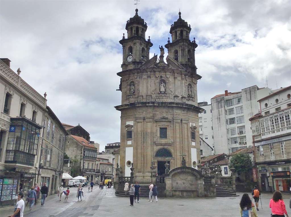 Iglesia de la Virgen Peregrina en Pontevedra