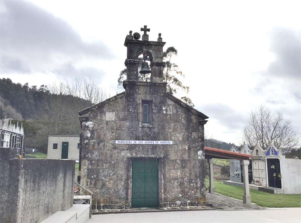 Iglesia de San Andrés de Meirama en Cerceda