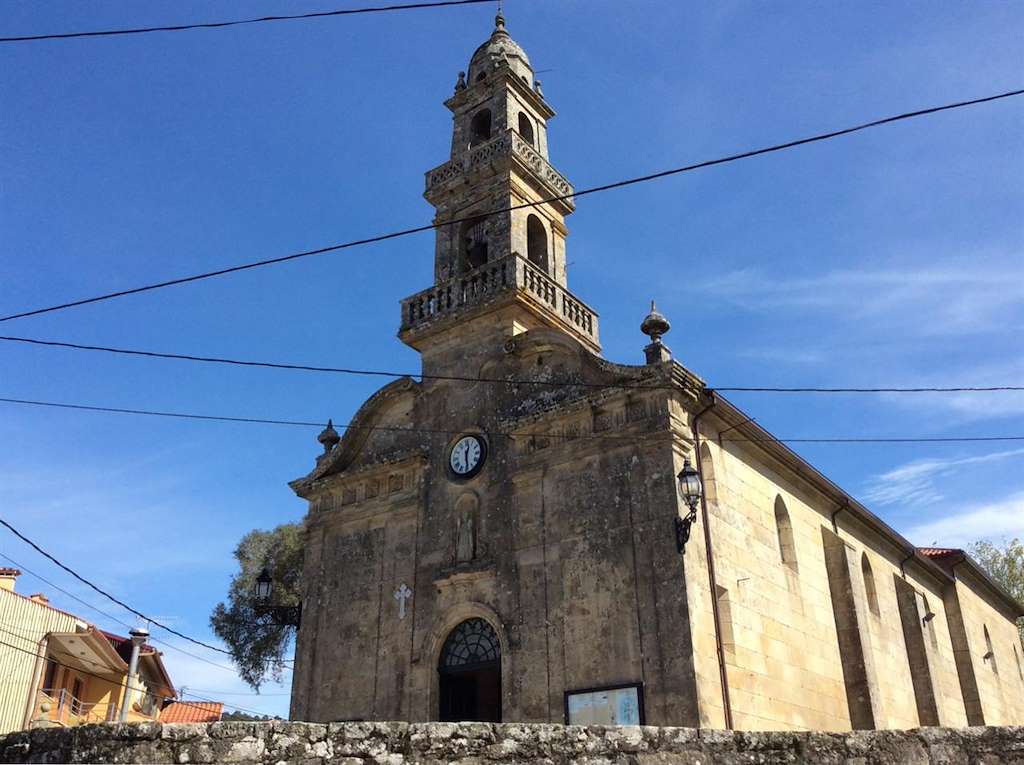 Iglesia de San Ciprian de Aldán en Cangas