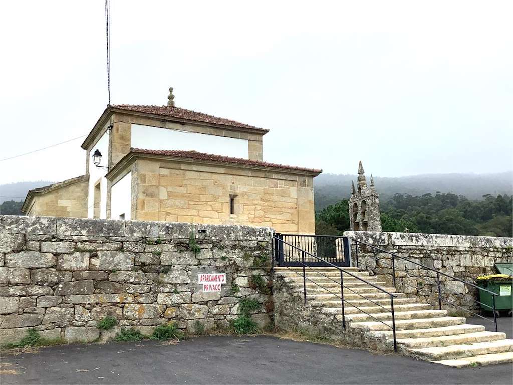 Iglesia de San Esteban de Abelleira en Muros