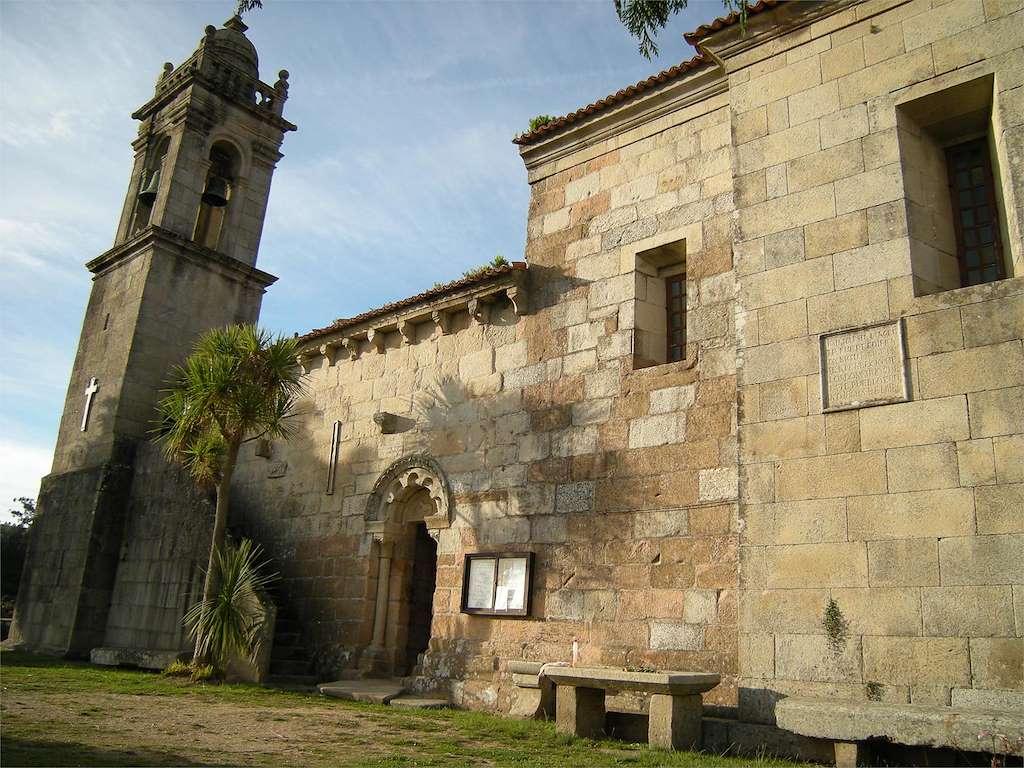 Iglesia de San Esteban de Saiar en Caldas de Reis
