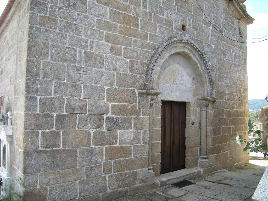 Iglesia de San Jorge de Touza en Taboadela