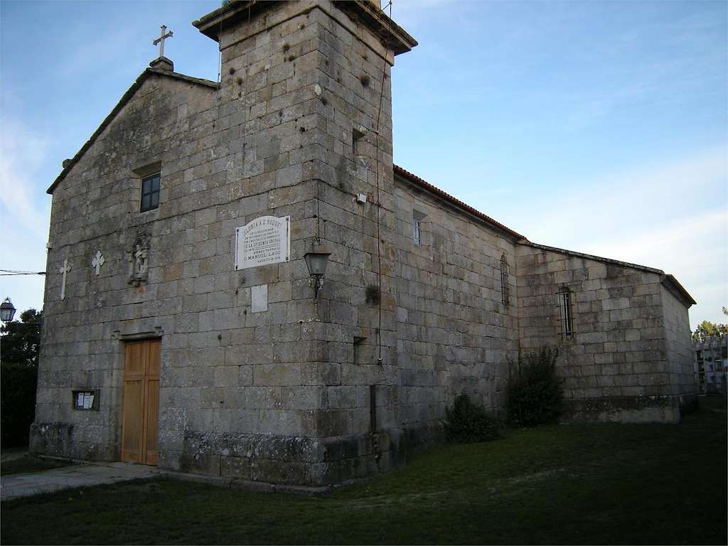 Iglesia de San Juan Bautista de Baión en Vilanova de Arousa
