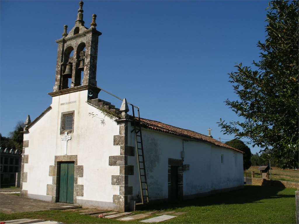 Iglesia de San Juan de Calvente en Oroso
