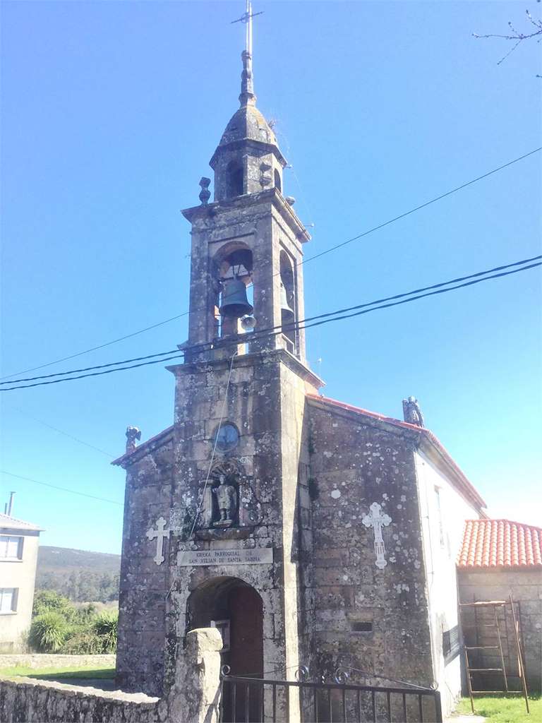Iglesia de San Julián de Santa Sabina en Santa Comba