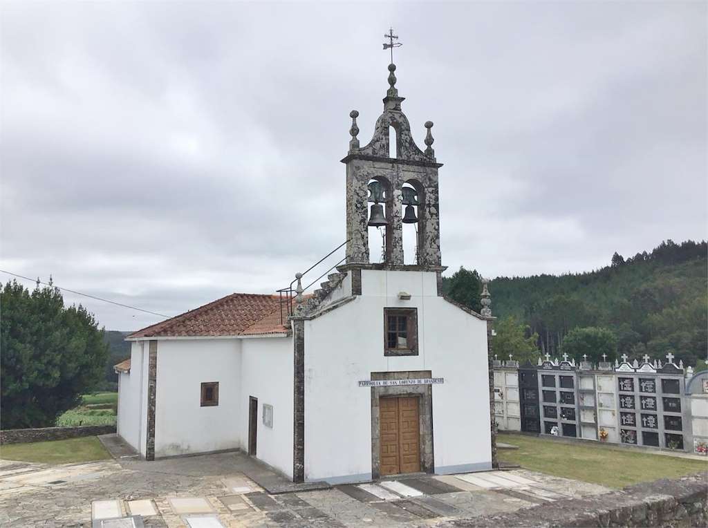 Iglesia de San Lourenzo de Brandeso en Arzúa