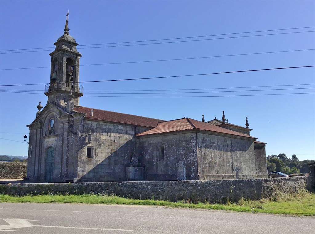 Iglesia de San Lourenzo de Salcidos en A Guarda