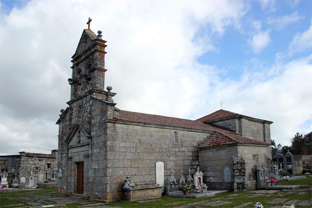 Iglesia de San Mamede de A Canda en Piñor