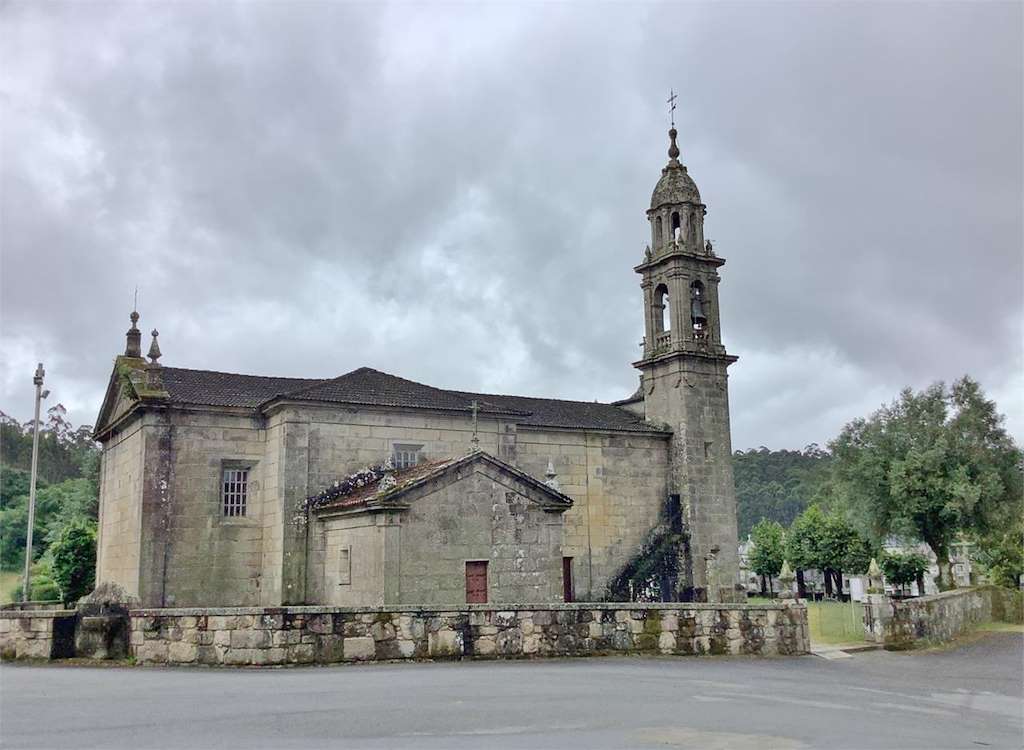 Iglesia de San Mamede de Portela en Barro