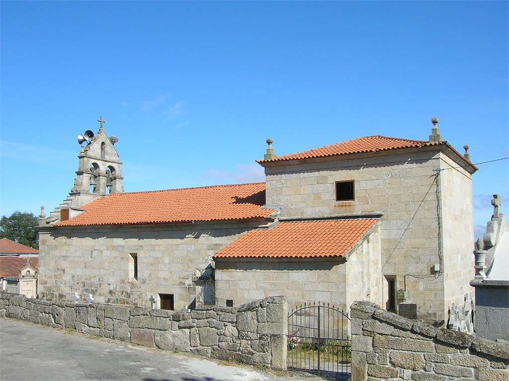 Iglesia de San Martiño de Abavides en Trasmirás