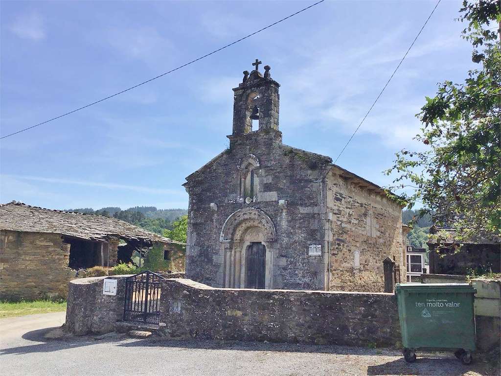 Iglesia de San Martiño de Berselos en Baralla