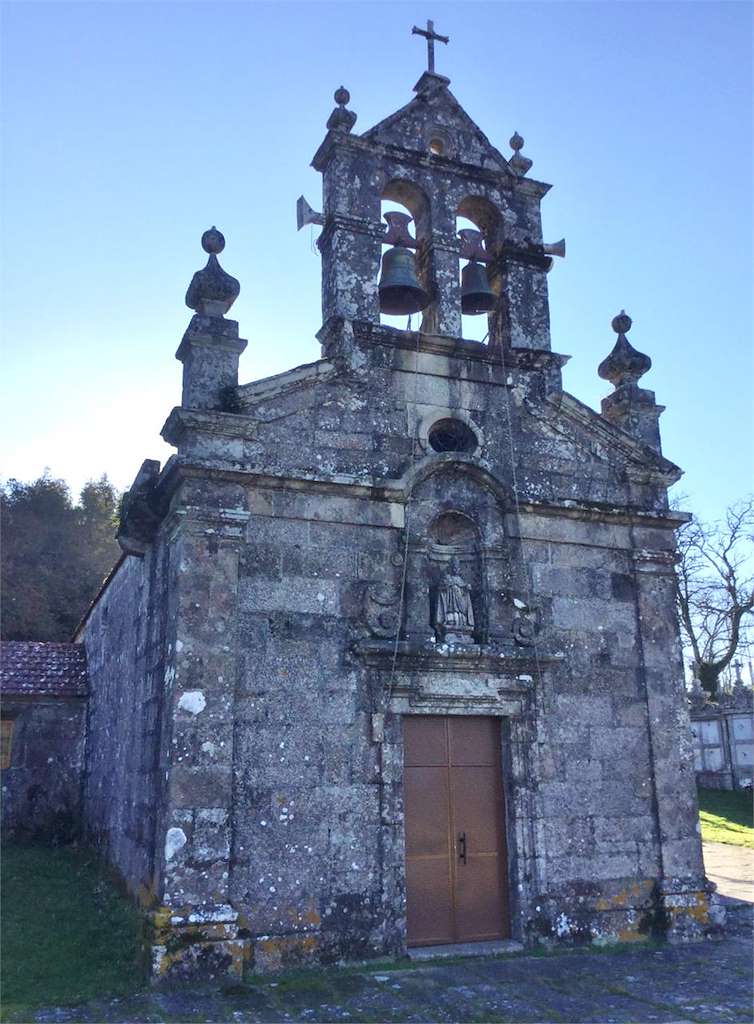 Iglesia de San Martiño de Borela en Cerdedo-Cotobade