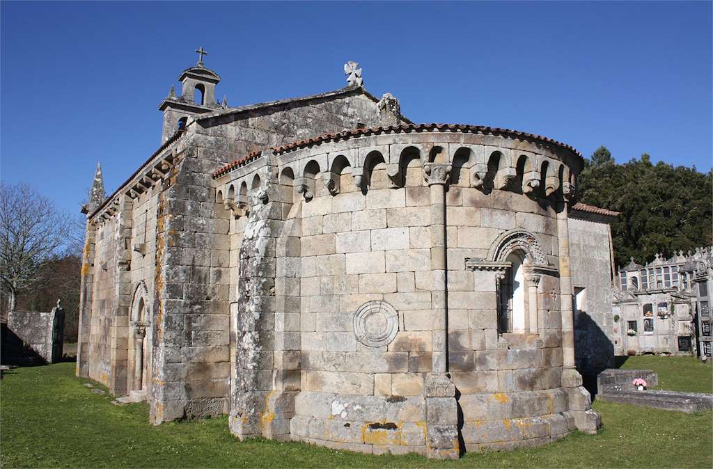 Iglesia de San Martiño de Cameixa en Boborás