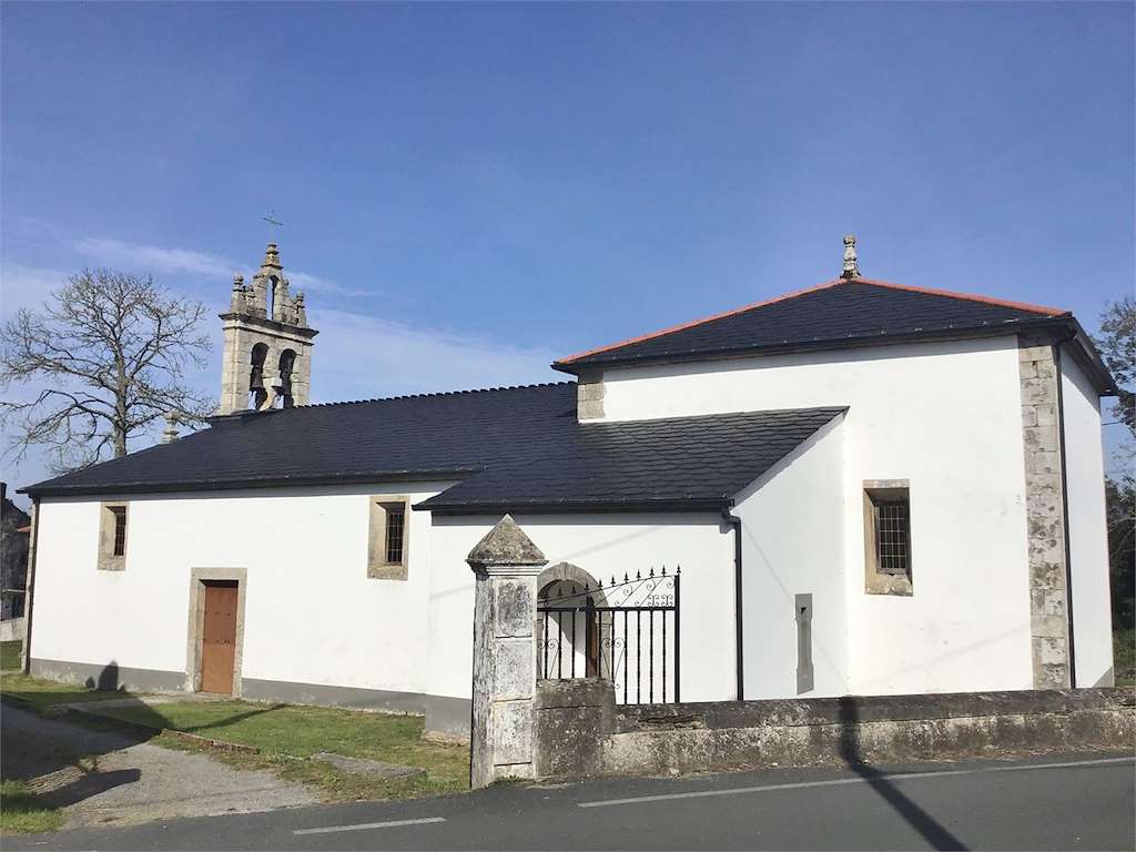 Iglesia de San Martiño de Lanzós en Vilalba