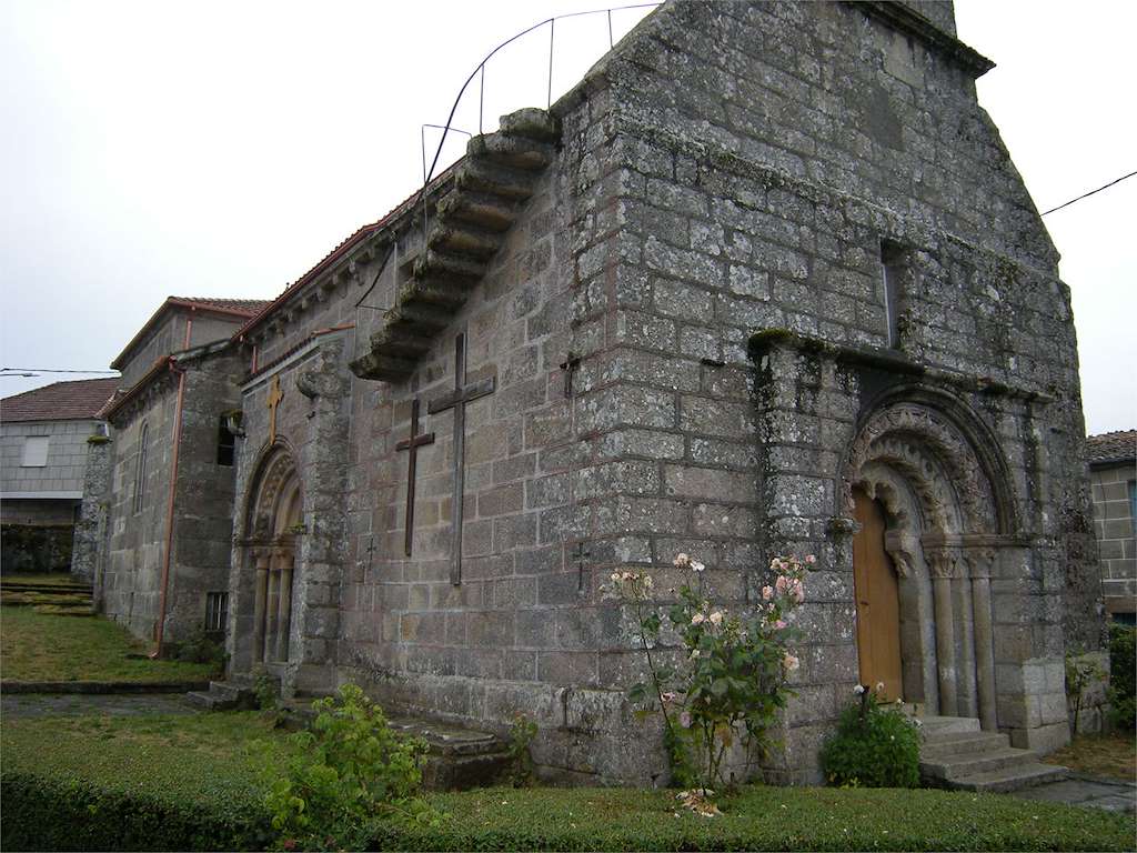 Iglesia de San Martiño de Nogueira en Nogueira de Ramuín
