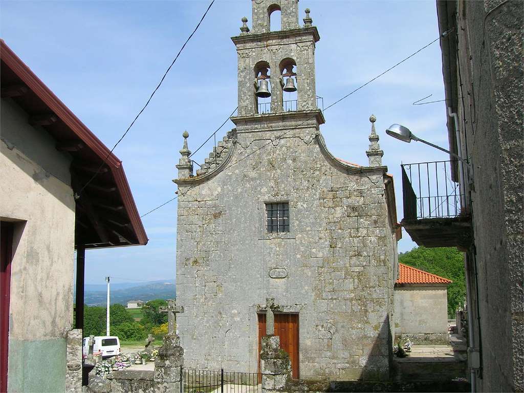 Iglesia de San Martiño de Pazó en Allariz