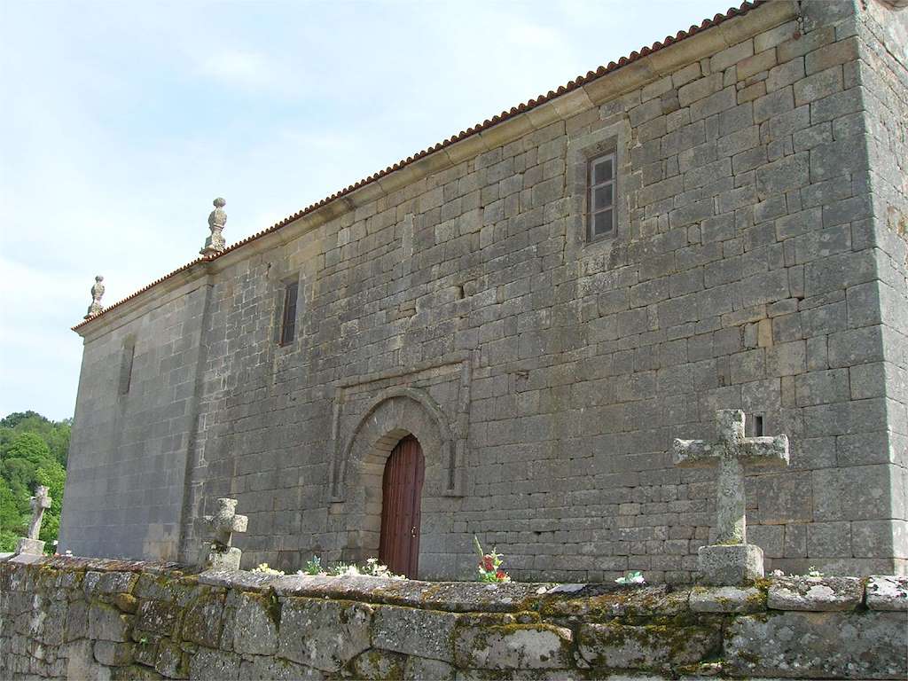Iglesia de San Martiño de Pazó en Allariz