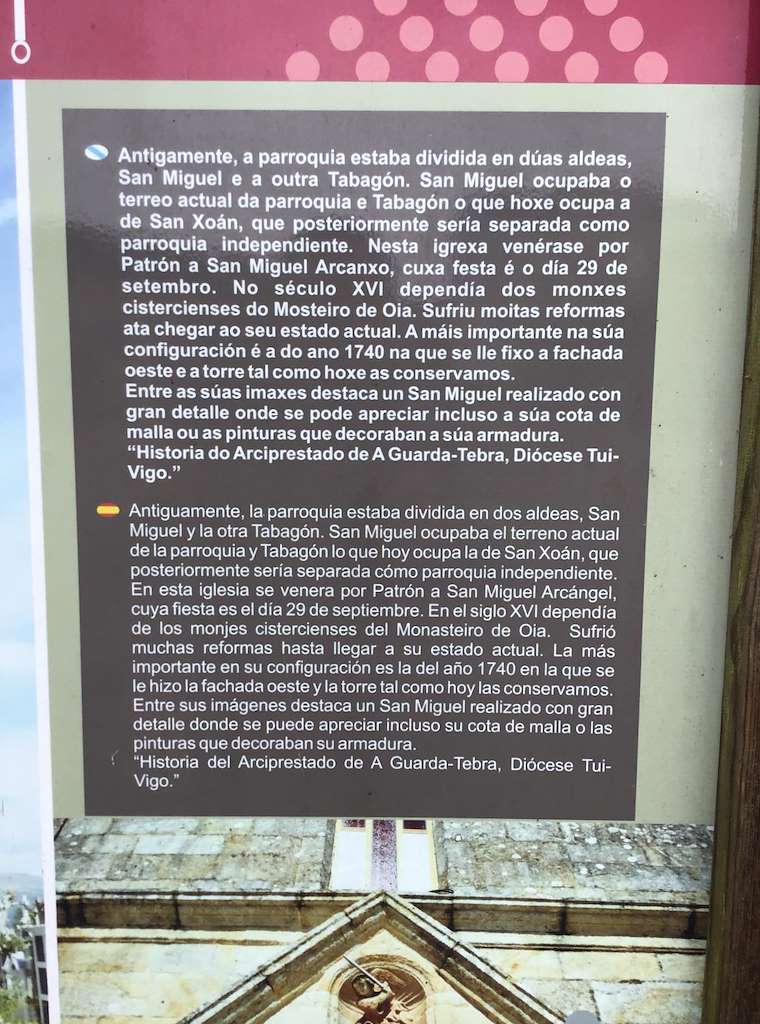 Iglesia de San Miguel de Tabagón en O Rosal