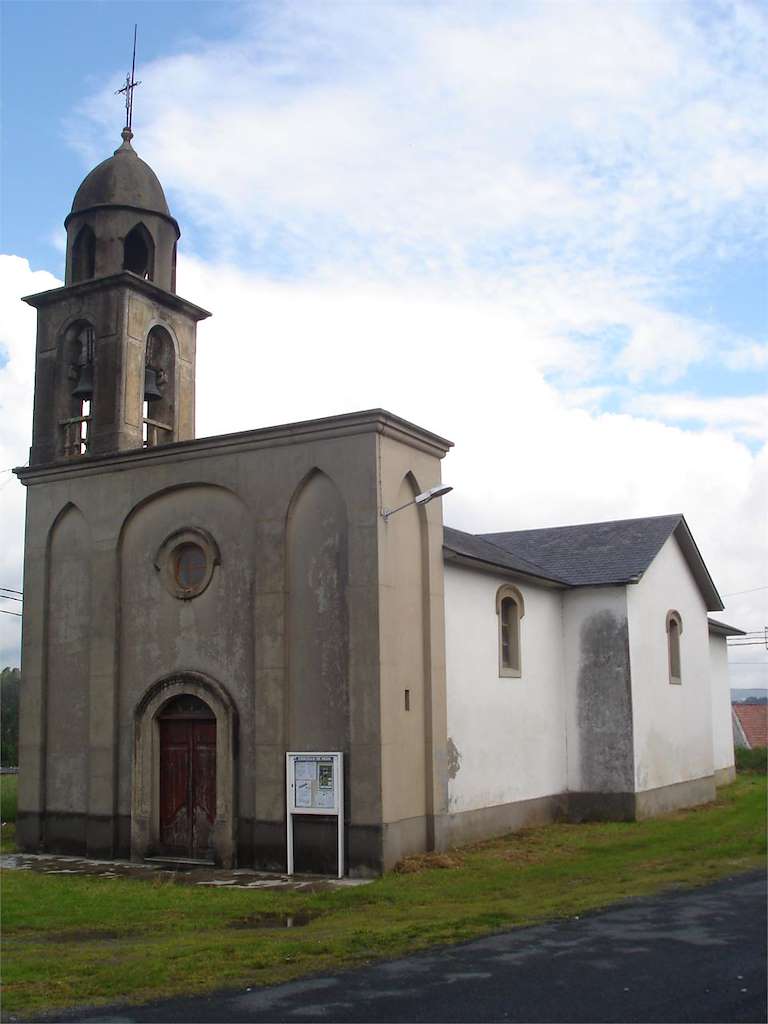 Iglesia de San Pedro de Anca en Neda