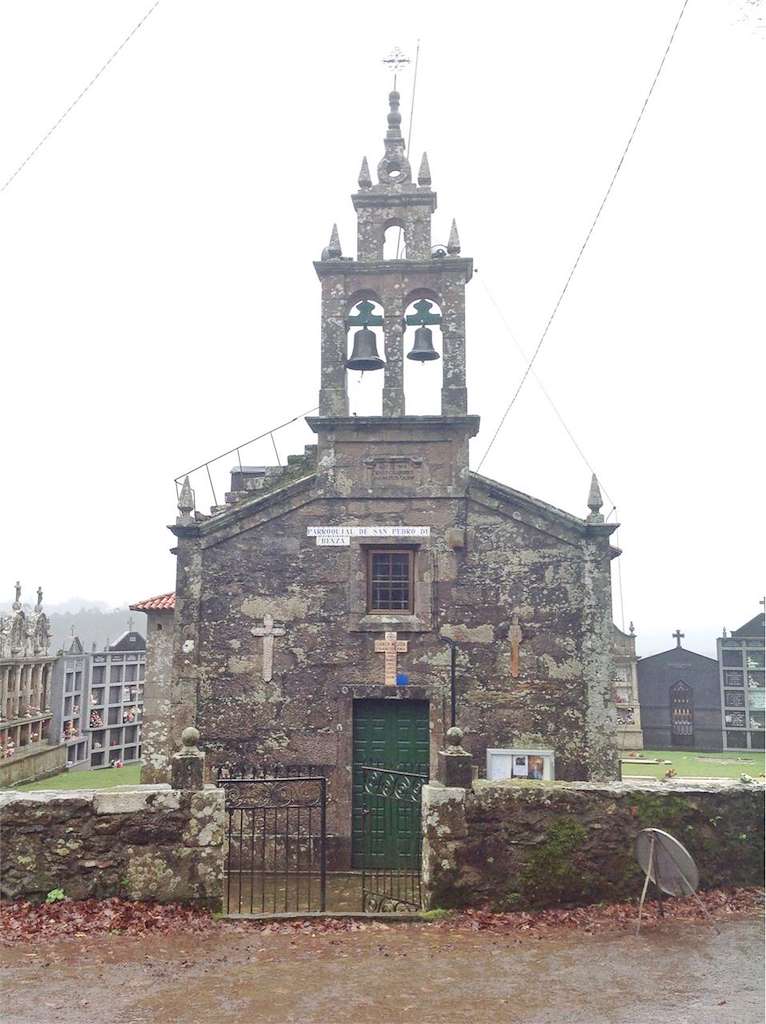 Iglesia de San Pedro de Benza en Trazo
