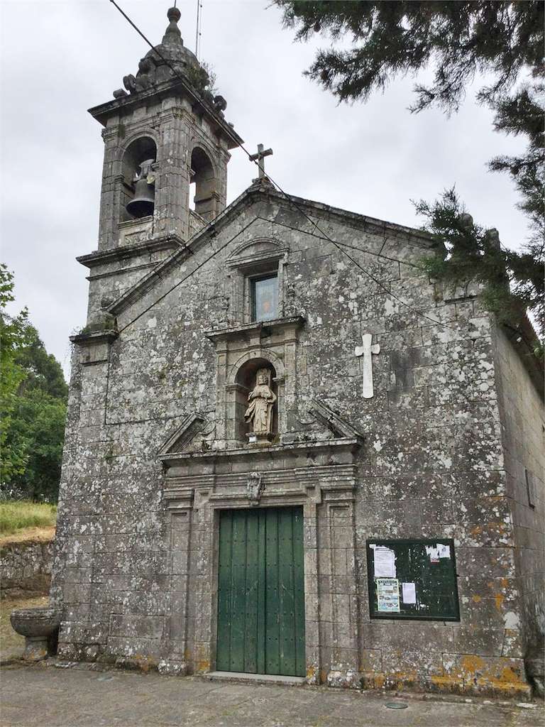 Iglesia de San Pedro de Campañó en Pontevedra