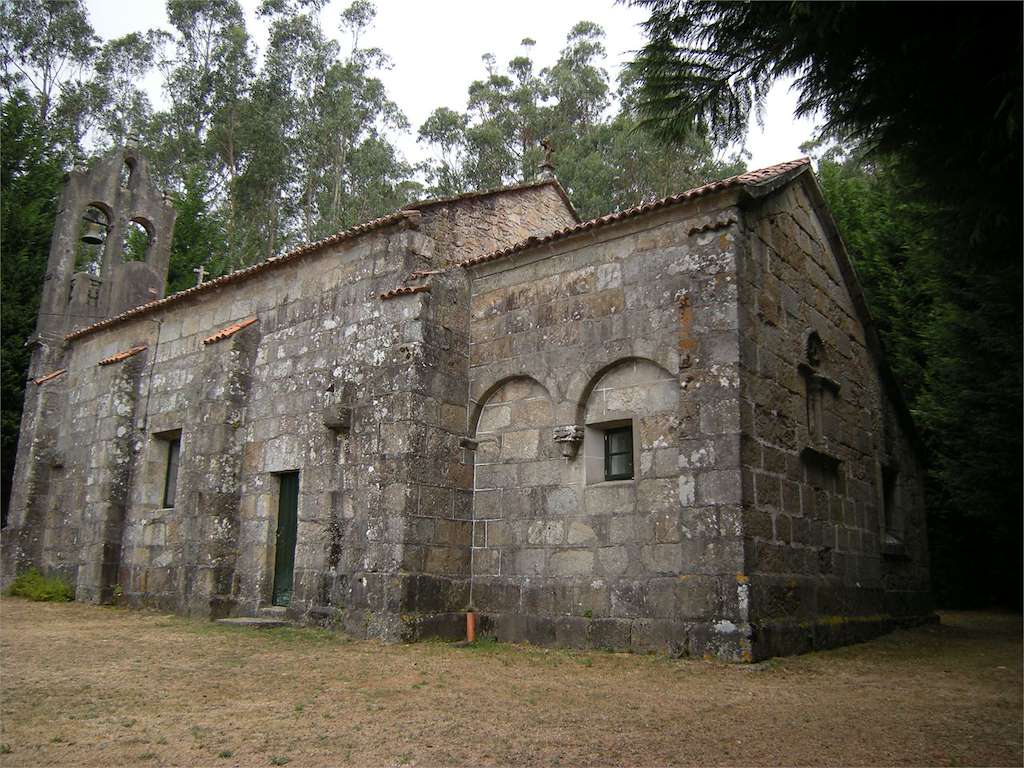 Iglesia de San Pedro de Gonte en Negreira
