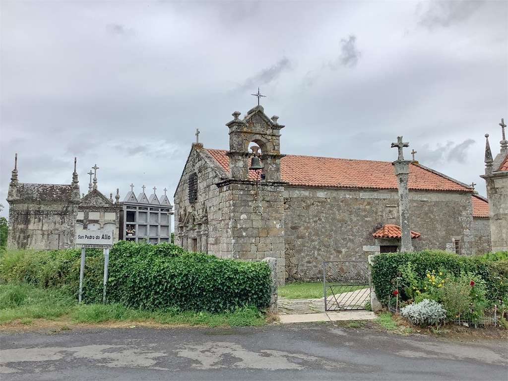 Iglesia de San Pedro de O Allo en Zas