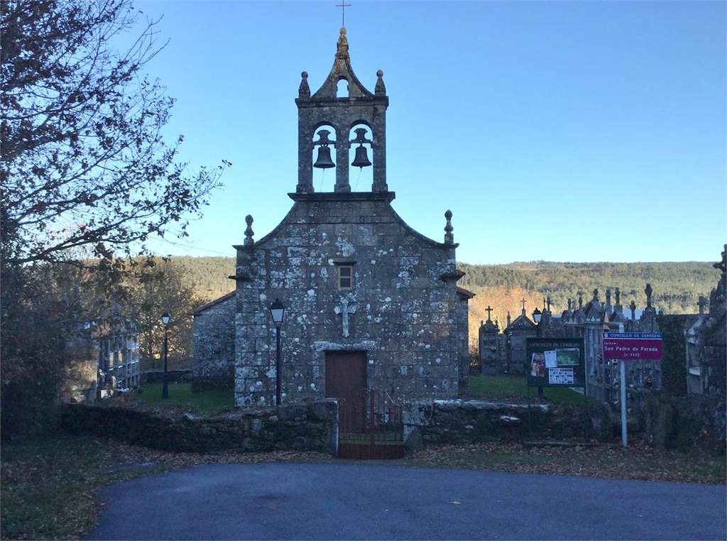 Iglesia de San Pedro de Parada en Cerdedo-Cotobade