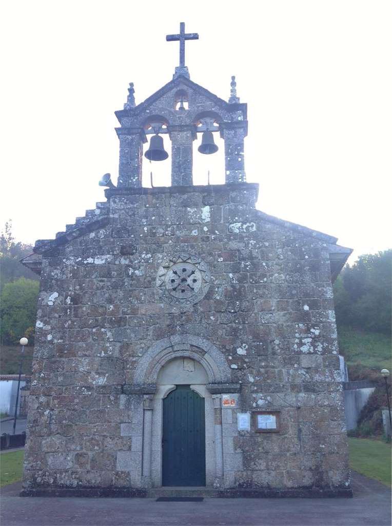 Iglesia de San Román de As Encrobas en Cerceda