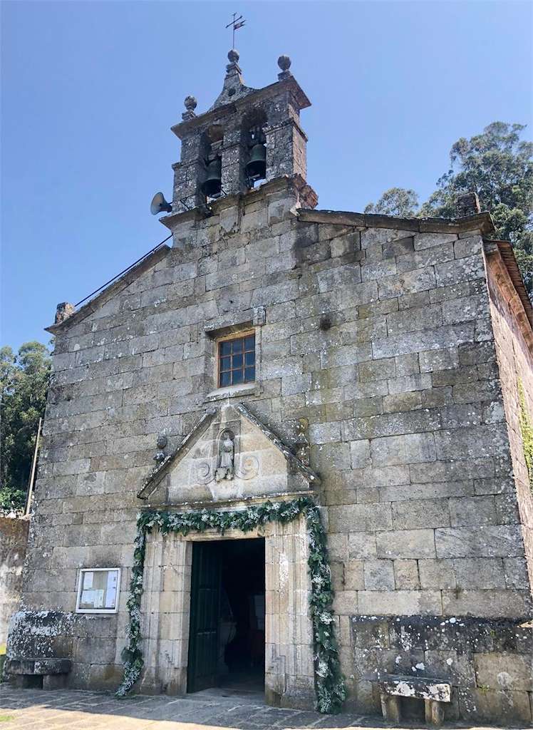 Iglesia de San Román de Saxamonde en Redondela
