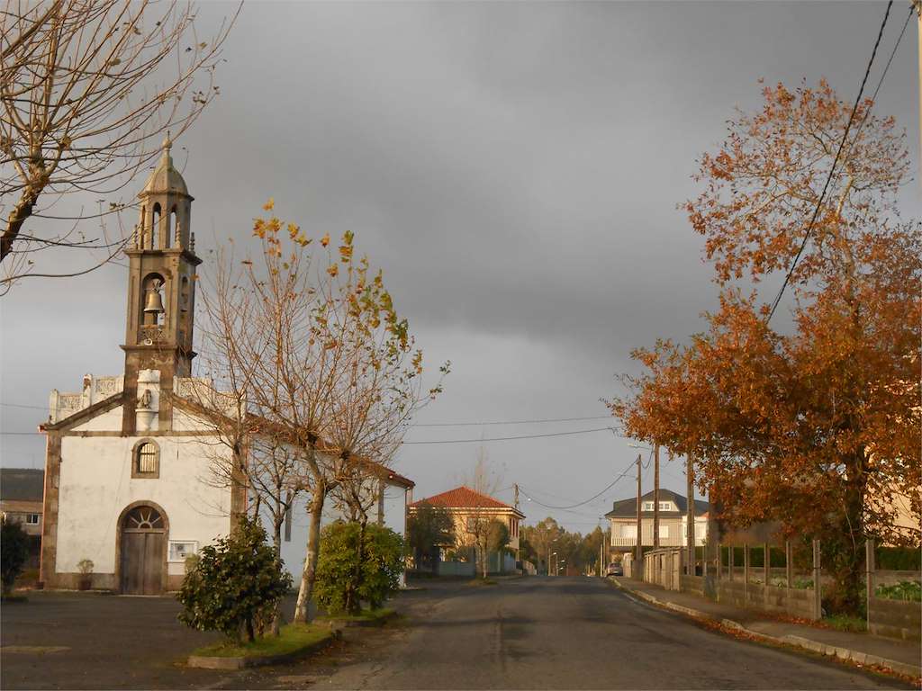 Iglesia de San Salvador de Padreiro en Santa Comba