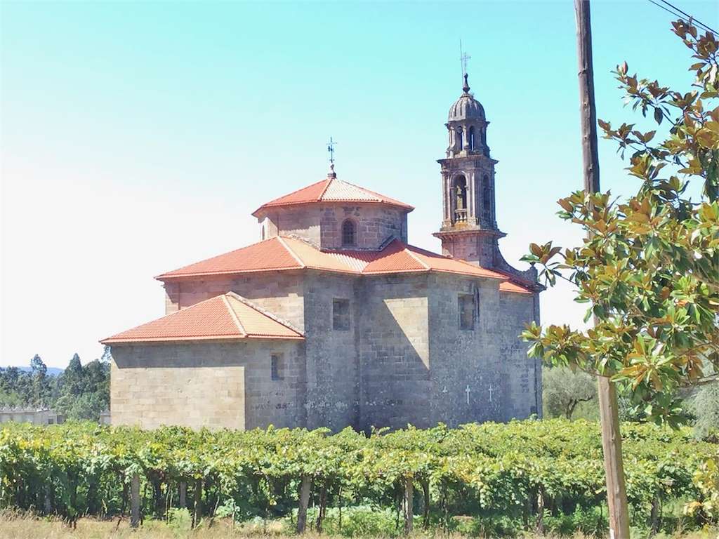Iglesia de San Salvador de Saiáns en Moraña