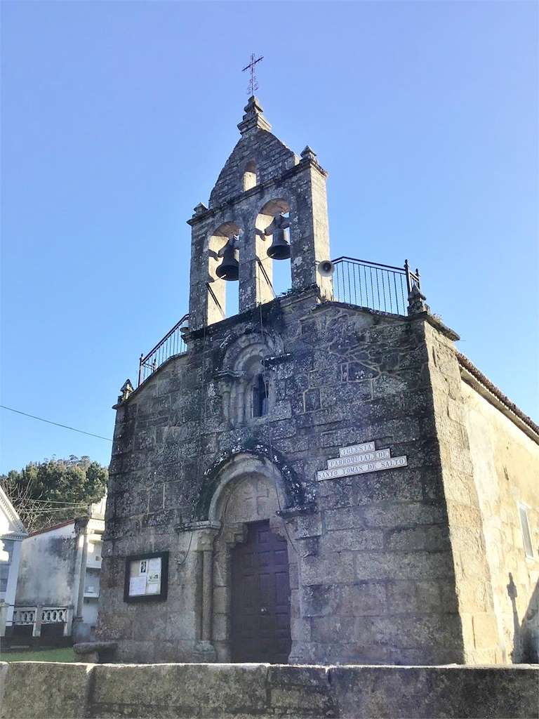 Iglesia de San Tomé de Salto en Oza Cesuras
