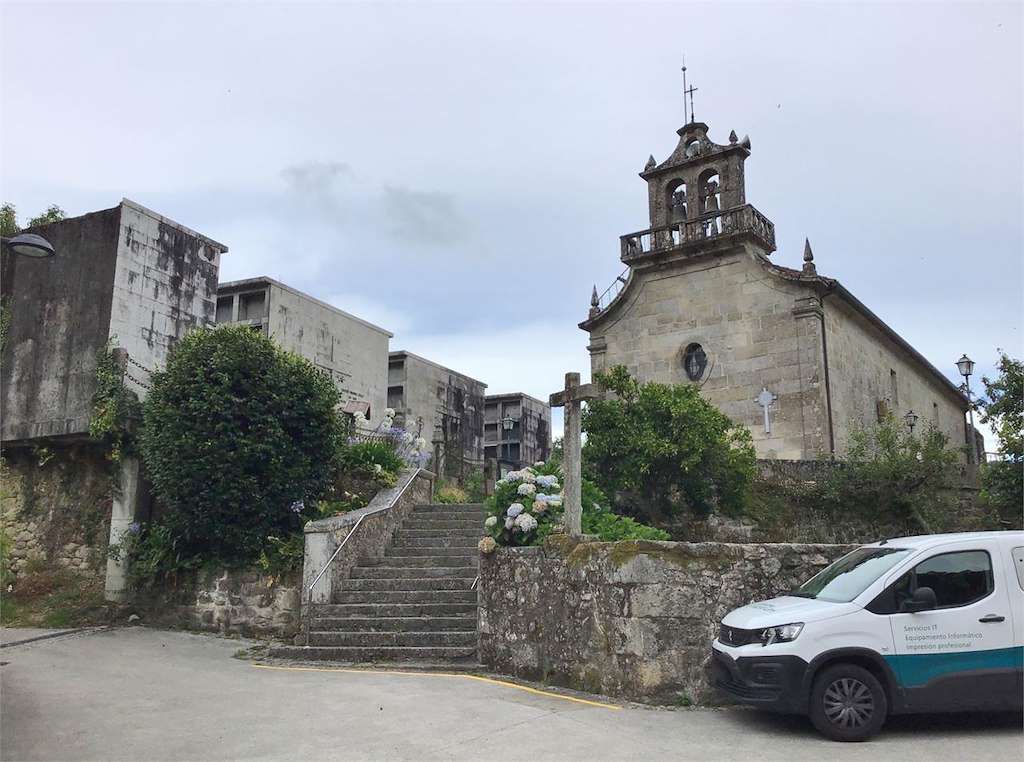 Iglesia de San Vicente de Barrantes en Tomiño