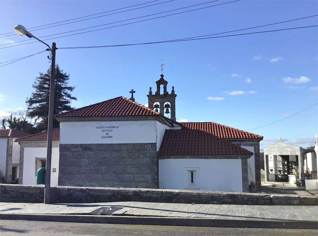Iglesia de San Xoán de Callobre en Miño