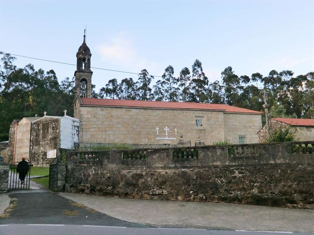 Iglesia de San Xoán de Laíño en Dodro