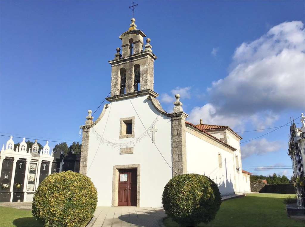 Iglesia de San Xulián de Carantoña en Miño