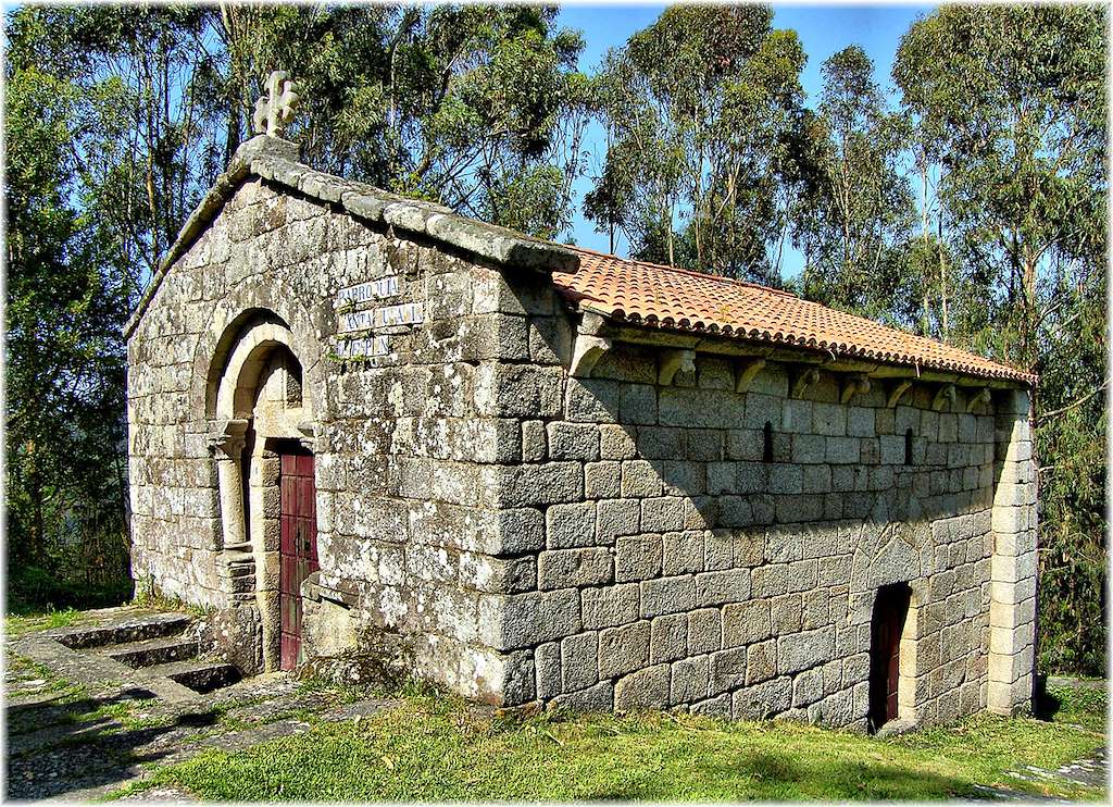 Iglesia de Santa Baia de A Espenuca en Coirós