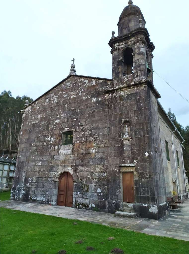 Iglesia de Santa Baia de Araño en Rianxo