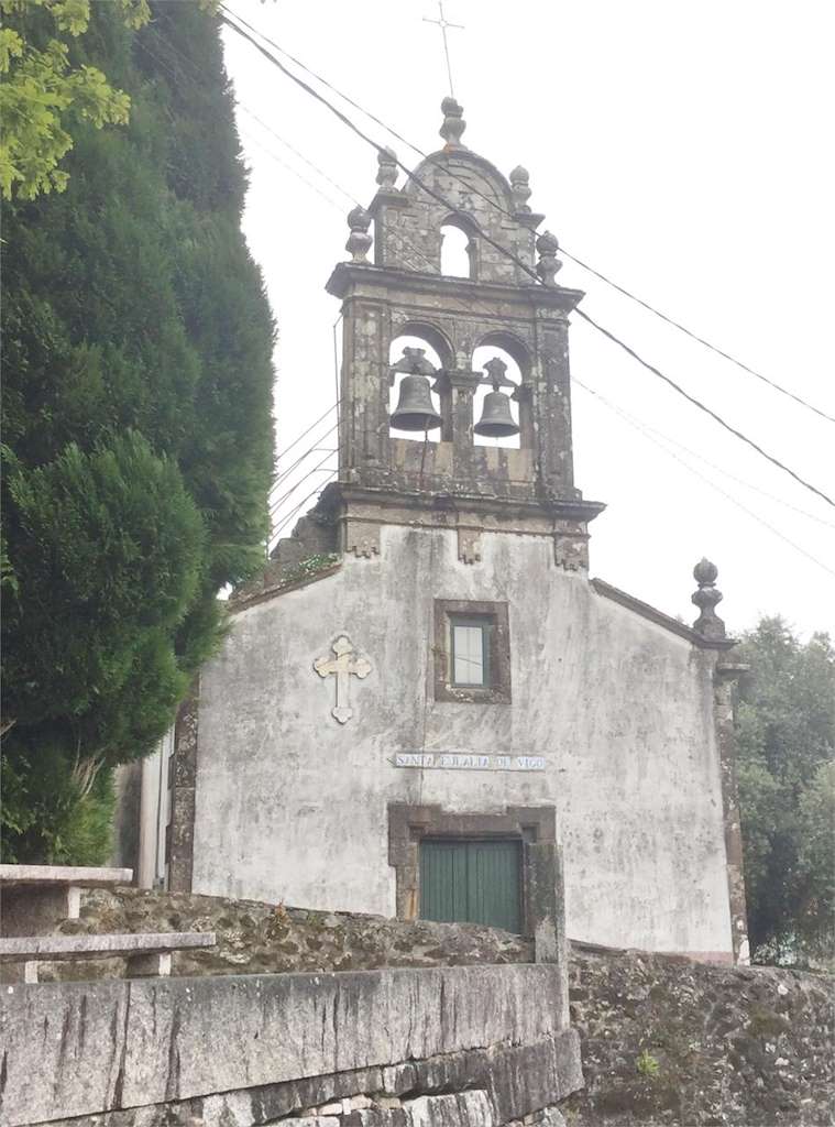 Iglesia de Santa Baia de Vigo en Boqueixón