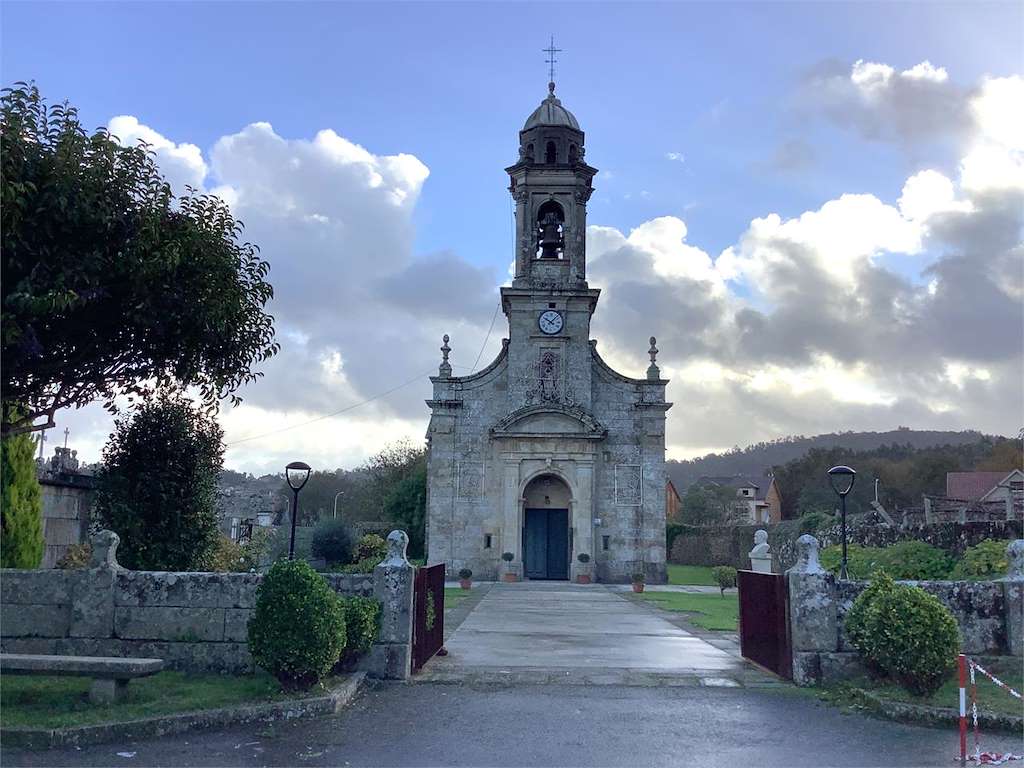 Iglesia de Santa Baia en Ribadumia