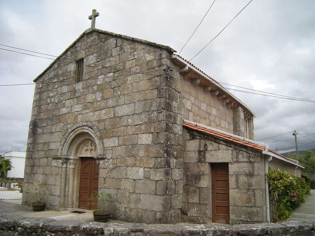 Iglesia de Santa Cristina de Campaña en Valga
