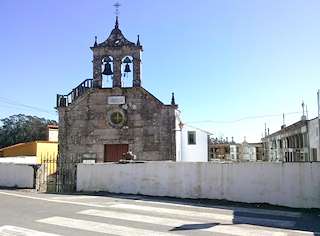 Fechas, información, programa, cartel, imágenes, mapa y ubicación de Iglesia de Santa Cruz de Lesón  en  A Pobra do Caramiñal
