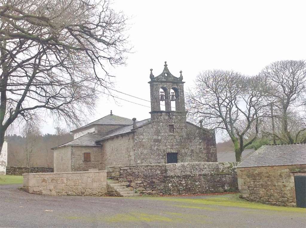 Iglesia de Santa Cruz de Parga en Guitiriz