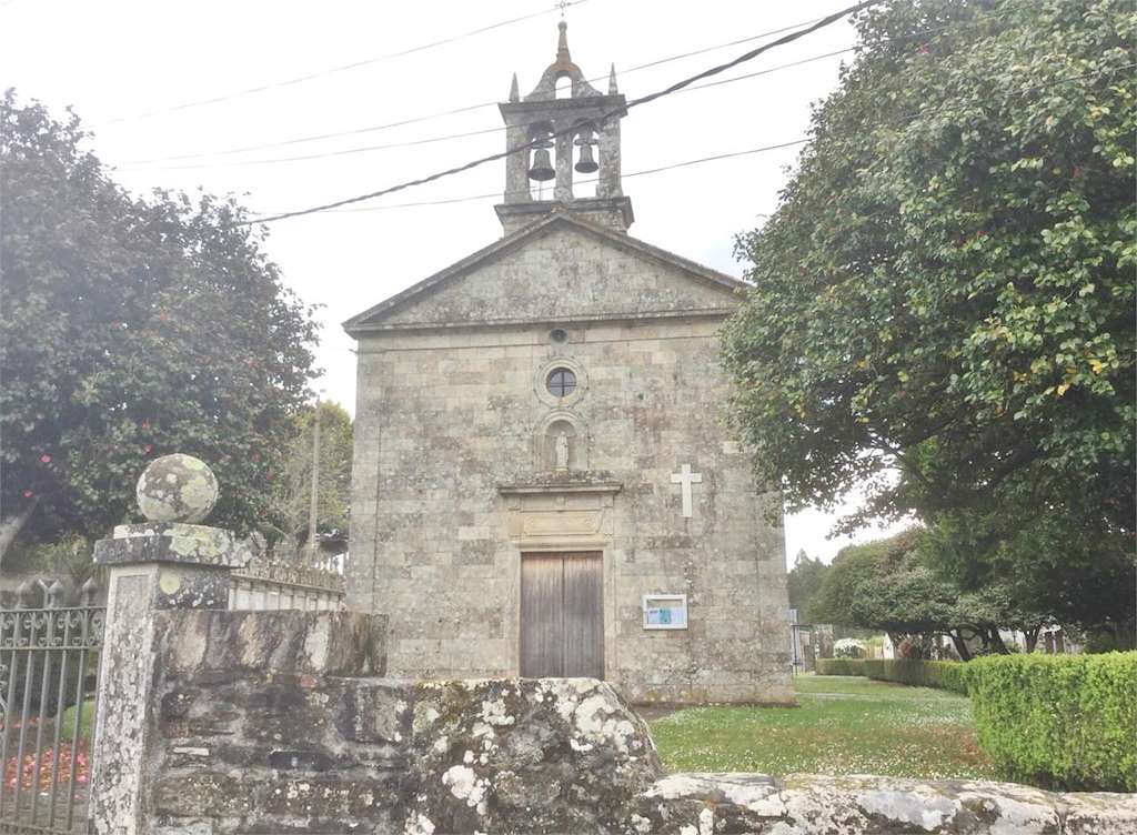 Iglesia de Santa Eulalia de Codeso en Boqueixón